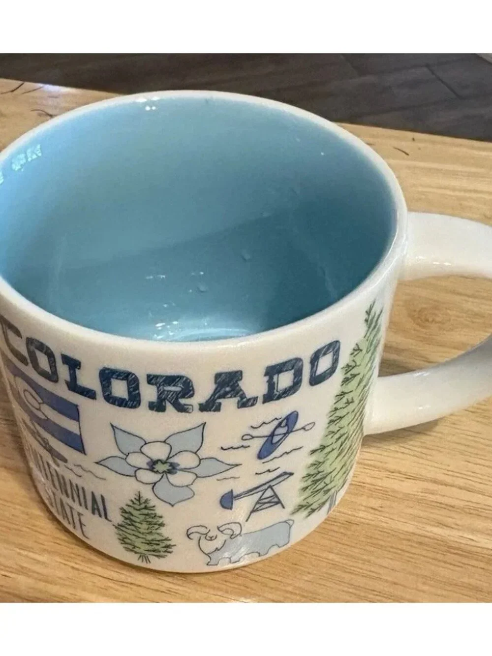 STARBUCKS COLORADO BEEN THERE SERIES ACROSS GLOBE COLLECTION 14 OZ MUG - V - Picture 5 of 7